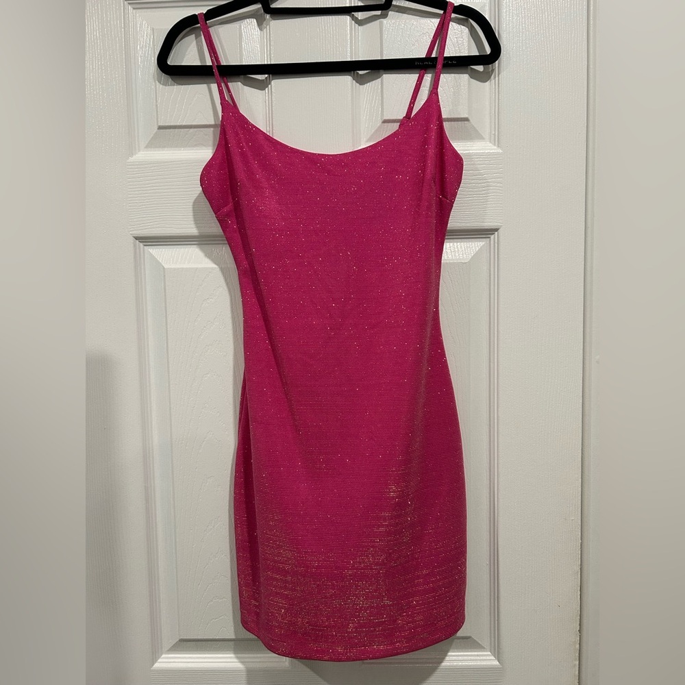 B.Darlin Glitter Knit Bodycon Dress Size 3/4